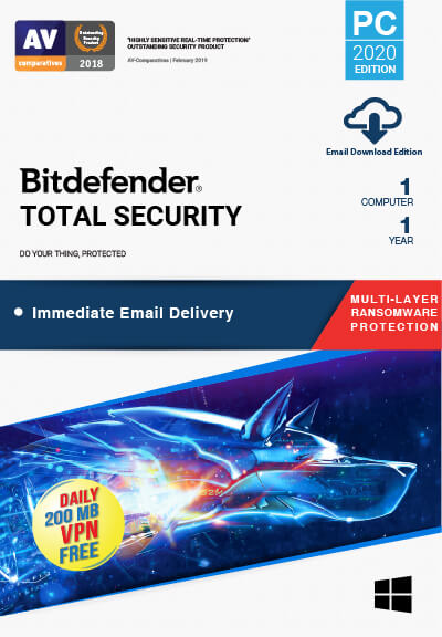 Buy Bitdefender Total Security Software From Softbuy