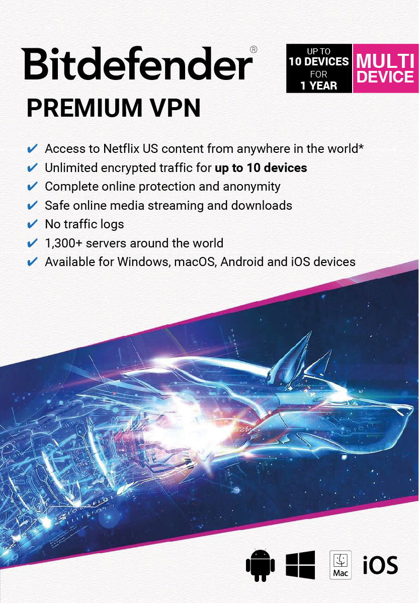 Buy bitdefender premium vpn software from softbuy